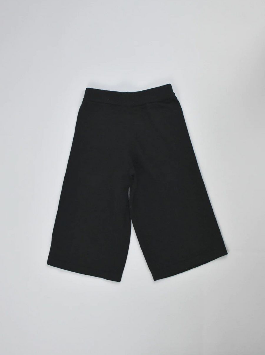 Kids Play Knitted Pant, Black
