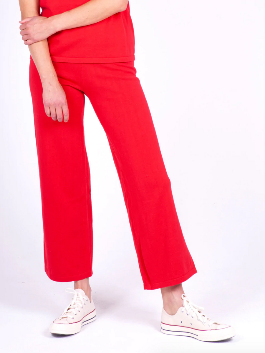 Play Knitted Pant, Red