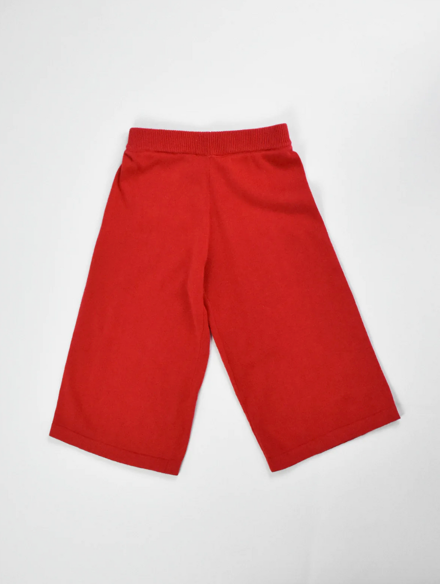 Kids Play Knitted Pant, Red