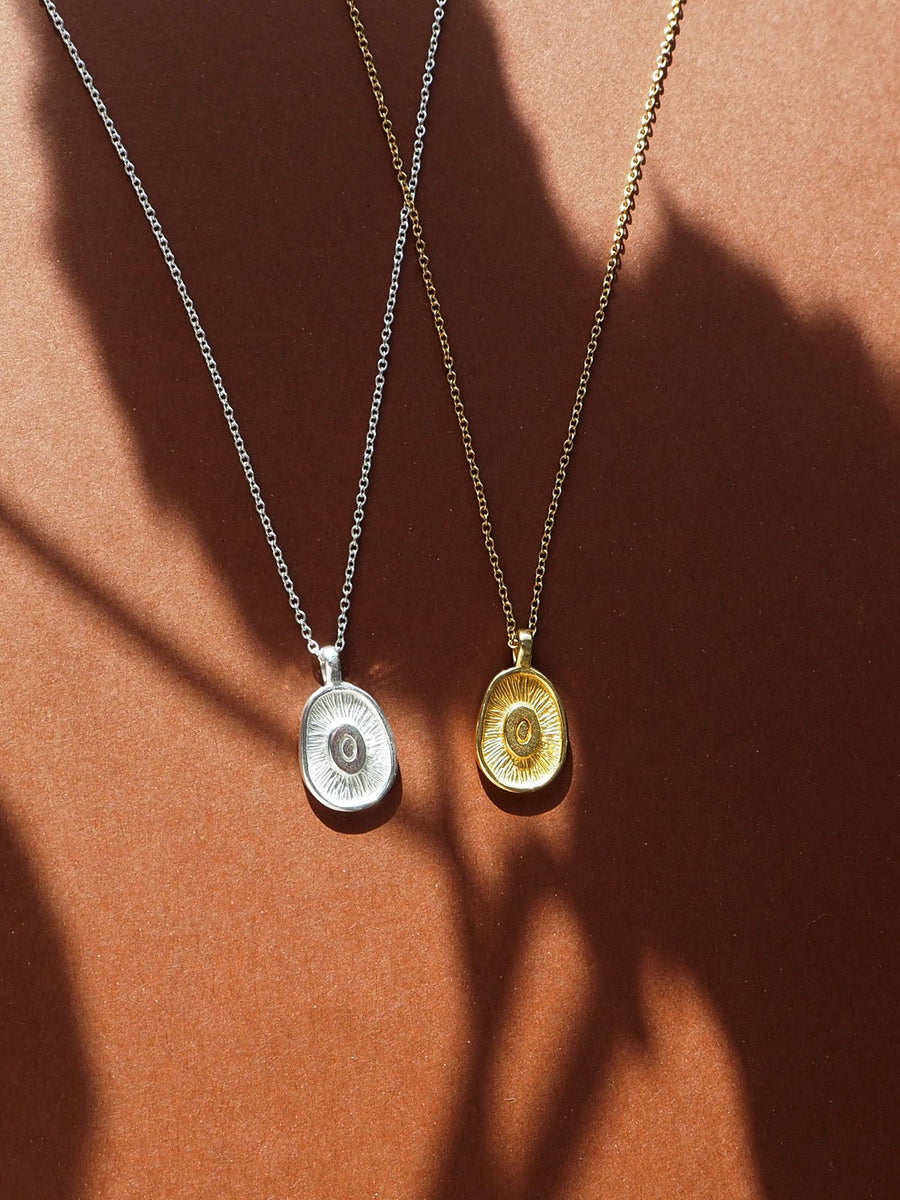 THE EYE NECKLACE | SILVER